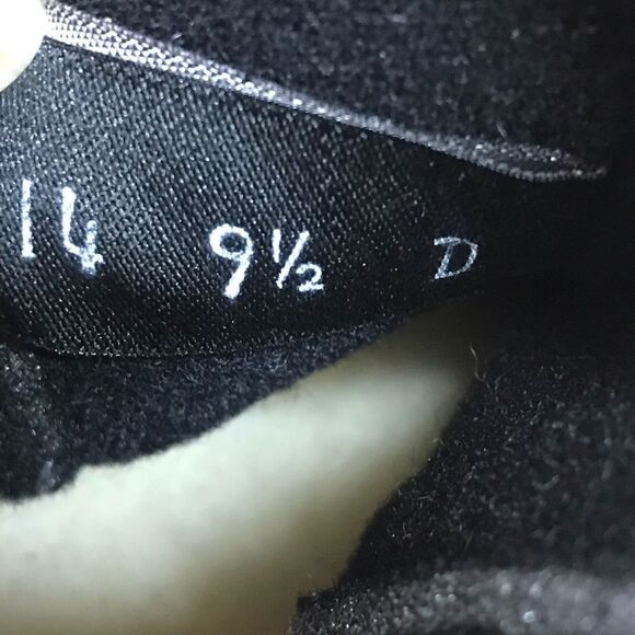 ANFIBIO Waterproof Black‎ Suede Chelsea Ankle Boot Bootie Size 9.5 Wide New - Picture 11 of 15